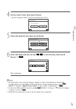 Preview for 15 page of Sony CX160E Operating Manual