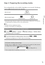 Preview for 17 page of Sony CX160E Operating Manual