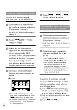 Preview for 44 page of Sony CX160E Operating Manual