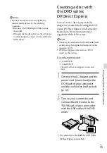 Preview for 45 page of Sony CX160E Operating Manual