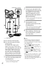 Preview for 50 page of Sony CX160E Operating Manual