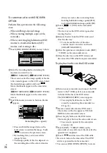 Preview for 36 page of Sony CX500VE Operating Manual