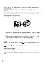 Предварительный просмотр 20 страницы Sony CX550VE Handbook