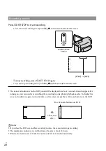 Предварительный просмотр 22 страницы Sony CX550VE Handbook