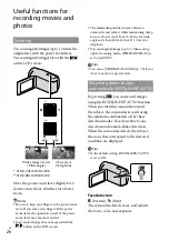 Предварительный просмотр 26 страницы Sony CX550VE Handbook