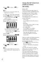 Предварительный просмотр 52 страницы Sony CX550VE Handbook