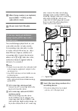 Предварительный просмотр 64 страницы Sony CX550VE Handbook