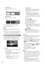 Предварительный просмотр 72 страницы Sony CX550VE Handbook