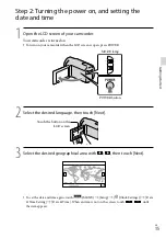 Preview for 15 page of Sony CX560VE Operating Manual