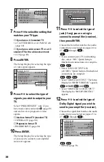 Предварительный просмотр 30 страницы Sony CX777ES - DVP - DVD Changer Operating Instructions Manual