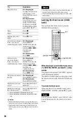 Предварительный просмотр 36 страницы Sony CX777ES - DVP - DVD Changer Operating Instructions Manual