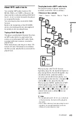 Предварительный просмотр 43 страницы Sony CX777ES - DVP - DVD Changer Operating Instructions Manual