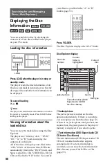 Предварительный просмотр 50 страницы Sony CX777ES - DVP - DVD Changer Operating Instructions Manual