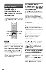 Предварительный просмотр 60 страницы Sony CX777ES - DVP - DVD Changer Operating Instructions Manual