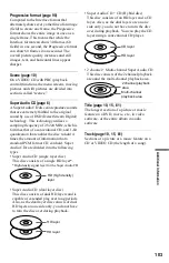 Предварительный просмотр 103 страницы Sony CX777ES - DVP - DVD Changer Operating Instructions Manual