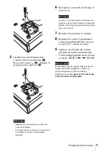 Предварительный просмотр 33 страницы Sony CX80 - VPL XGA LCD Projector Quick Reference Manual