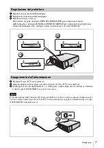 Предварительный просмотр 67 страницы Sony CX80 - VPL XGA LCD Projector Quick Reference Manual