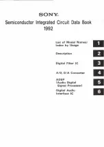 Preview for 3 page of Sony CXD2701Q Data Book