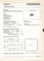 Preview for 81 page of Sony CXD2701Q Data Book