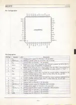 Предварительный просмотр 99 страницы Sony CXD2701Q Data Book