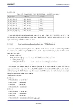 Предварительный просмотр 307 страницы Sony CXD5602 User Manual