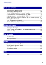 Preview for 5 page of Sony Cyber-shot 4-121-439-11(1) Handbook