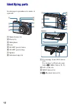 Preview for 12 page of Sony Cyber-shot 4-121-439-11(1) Handbook