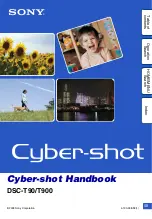 Предварительный просмотр 1 страницы Sony Cyber-shot 4-130-938-12(1) Handbook