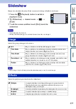 Предварительный просмотр 41 страницы Sony Cyber-shot 4-130-938-12(1) Handbook