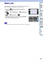 Предварительный просмотр 102 страницы Sony Cyber-shot 4-130-938-12(1) Handbook