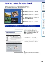 Preview for 2 page of Sony Cyber-shot 4-162-397-11(1) Handbook