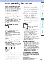 Preview for 3 page of Sony Cyber-shot 4-162-397-11(1) Handbook