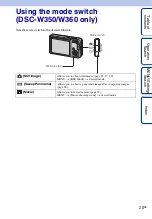 Preview for 20 page of Sony Cyber-shot 4-162-397-11(1) Handbook