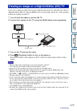 Предварительный просмотр 97 страницы Sony Cyber-shot 4-176-667-12(1) Handbook