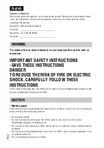 Предварительный просмотр 2 страницы Sony Cyber-shot AC-UB10 Instruction Manual