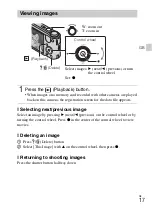 Предварительный просмотр 17 страницы Sony Cyber-shot AC-UB10 Instruction Manual