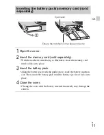 Preview for 11 page of Sony Cyber-shot DSC-550 Instruction Manual