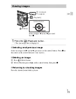 Preview for 15 page of Sony Cyber-shot DSC-550 Instruction Manual