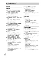 Preview for 22 page of Sony Cyber-shot DSC-550 Instruction Manual