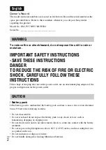 Preview for 2 page of Sony cyber-shot DSC-570 Instruction Manual