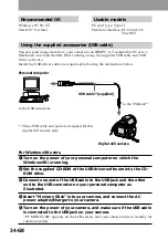 Предварительный просмотр 24 страницы Sony Cyber-shot DSC-F505 Operating Instructions Manual