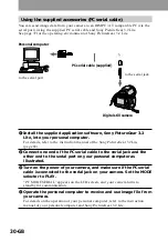 Предварительный просмотр 30 страницы Sony Cyber-shot DSC-F505 Operating Instructions Manual