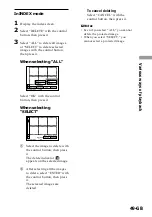 Предварительный просмотр 49 страницы Sony Cyber-shot DSC-F505 Operating Instructions Manual