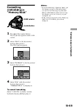 Предварительный просмотр 51 страницы Sony Cyber-shot DSC-F505 Operating Instructions Manual