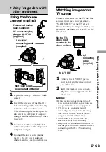 Предварительный просмотр 57 страницы Sony Cyber-shot DSC-F505 Operating Instructions Manual