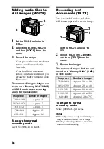 Предварительный просмотр 36 страницы Sony Cyber-shot DSC-F55V Operating Instructions Manual