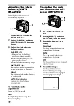 Предварительный просмотр 40 страницы Sony Cyber-shot DSC-F55V Operating Instructions Manual