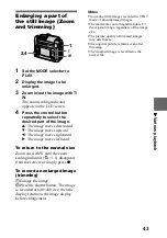 Предварительный просмотр 43 страницы Sony Cyber-shot DSC-F55V Operating Instructions Manual