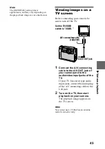 Предварительный просмотр 45 страницы Sony Cyber-shot DSC-F55V Operating Instructions Manual