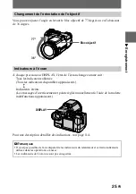 Preview for 25 page of Sony Cyber-shot DSC-F707 (French) Mode D'Emploi